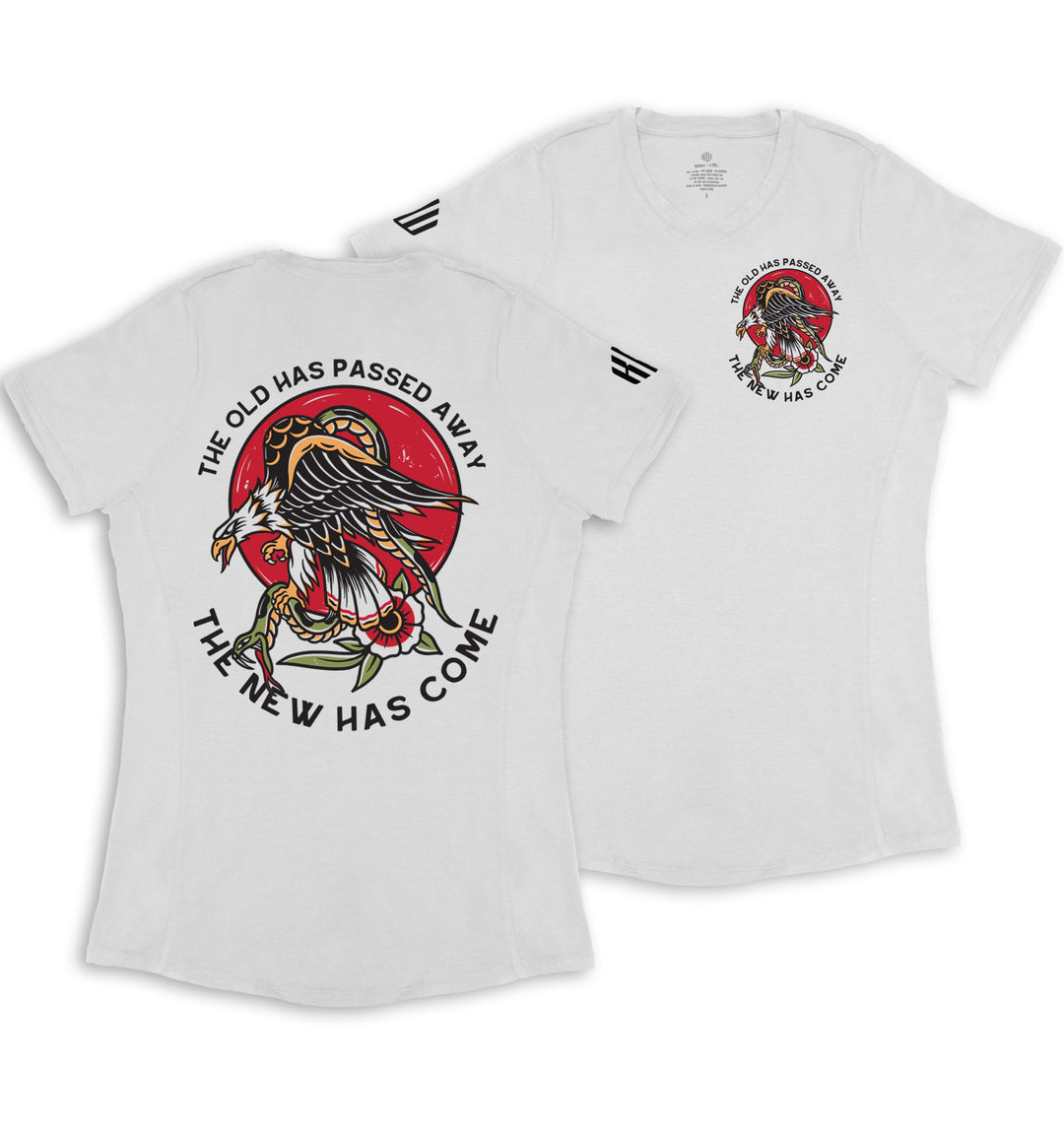 The New Has Come Ladies' T-Shirt (White) - Kingdom & Will