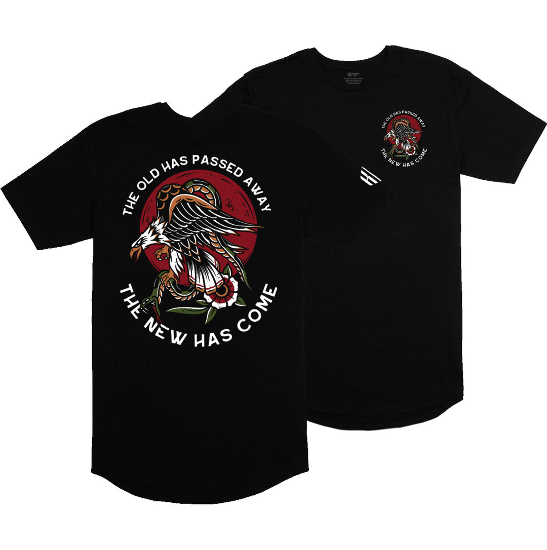 The New Has Come Long Body T-Shirt (Black)