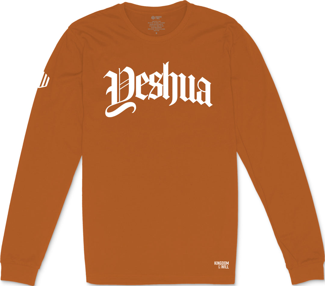 Yeshua Long Sleeve T-Shirt (Harvest & White)