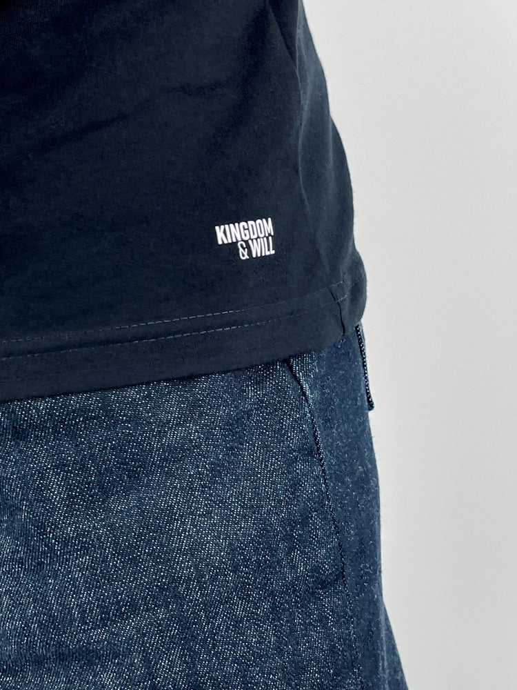 YHWH T-Shirt (Black & White) - Kingdom & Will