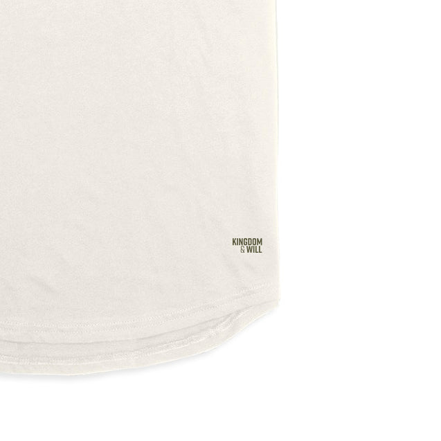 Jesus Long Body T-Shirt (Earth) - Kingdom & Will