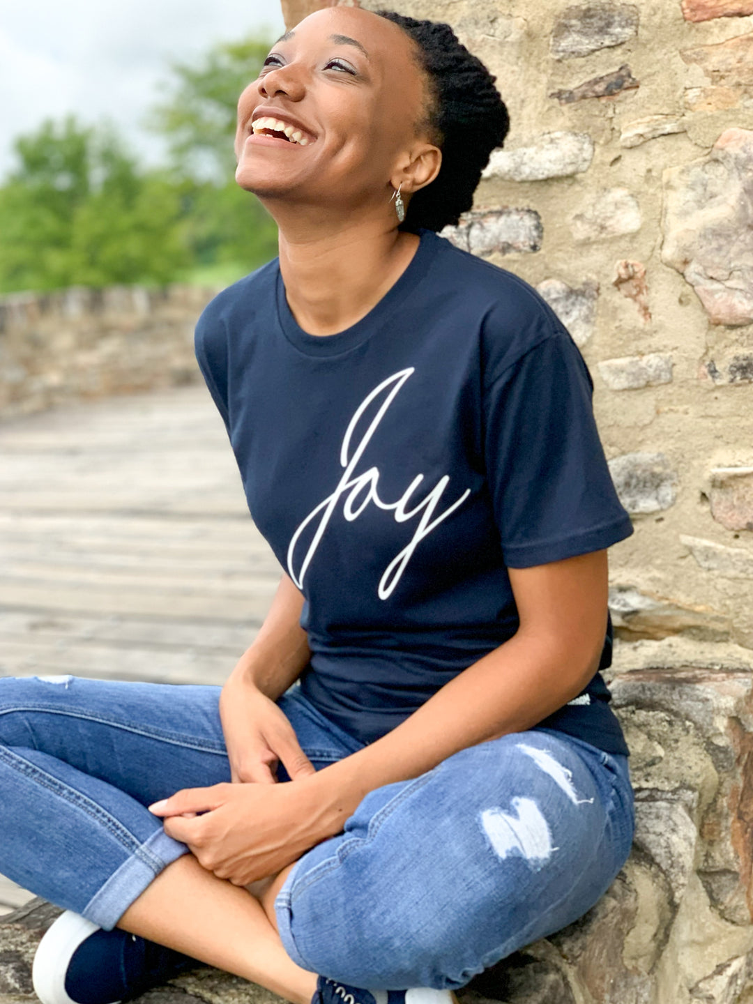 JOY T-SHIRT (MIDNIGHT NAVY)