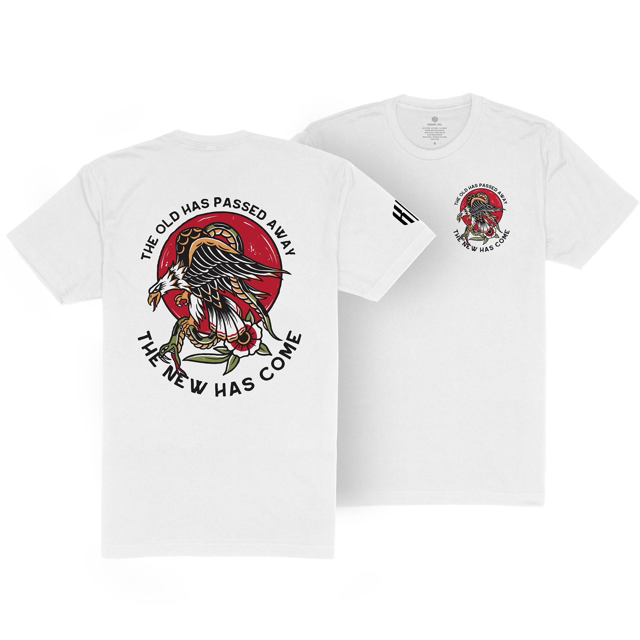 The New Has Come T-Shirt (White) – Kingdom & Will