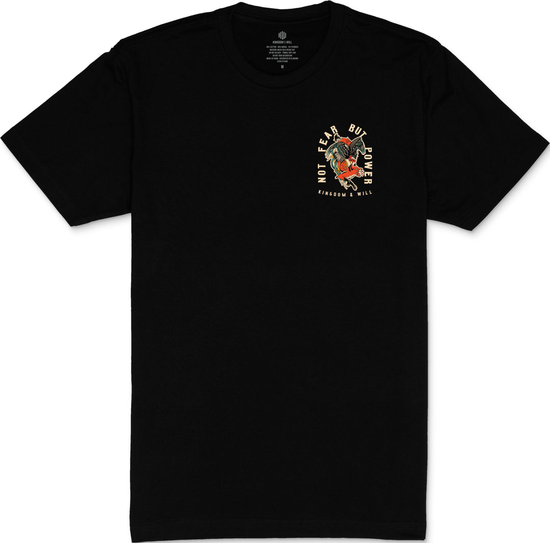 Not Fear But Power T-Shirt (Black)