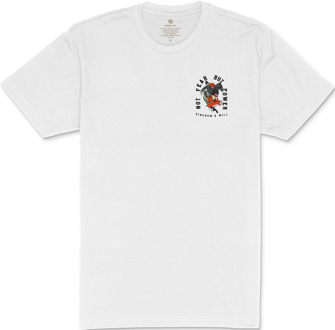 Not Fear But Power T-Shirt (White)