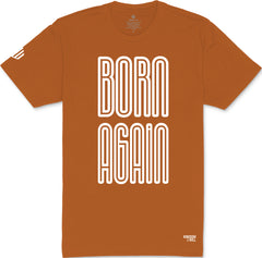 Born Again T-Shirt (Harvest & White)