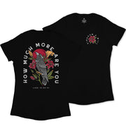 Ravens & Lilies Ladies' T-Shirt (Black)