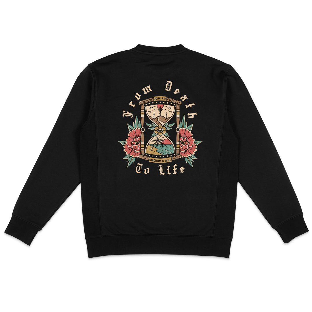Death to Life Sweatshirt (Black)