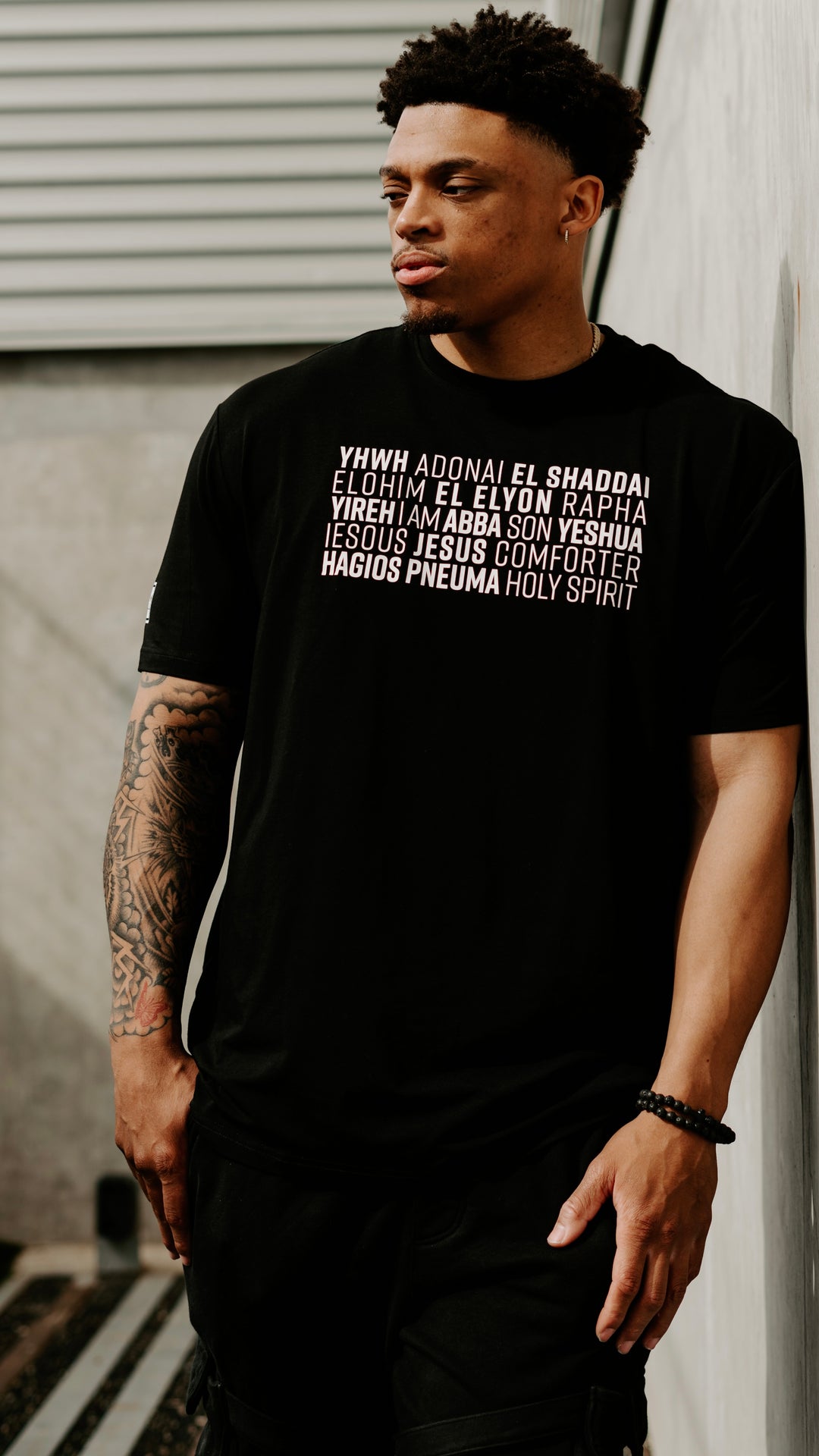 Names of God T-Shirt (Black & White) B-Stock