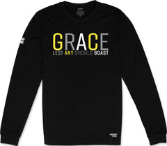 Grace Long Sleeve T-Shirt (Black & Yellow)