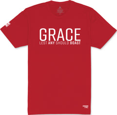 Grace T-Shirt (Red & White)