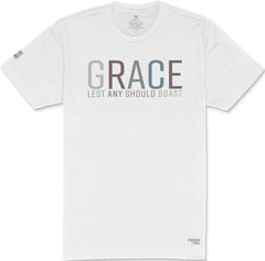 Grace T-Shirt (White & Multi-Grain)