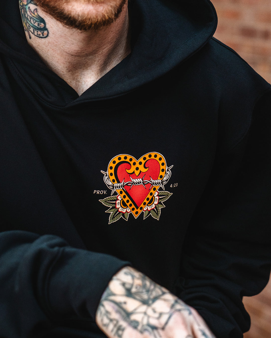 Guard Your Heart Hoodie (Black)