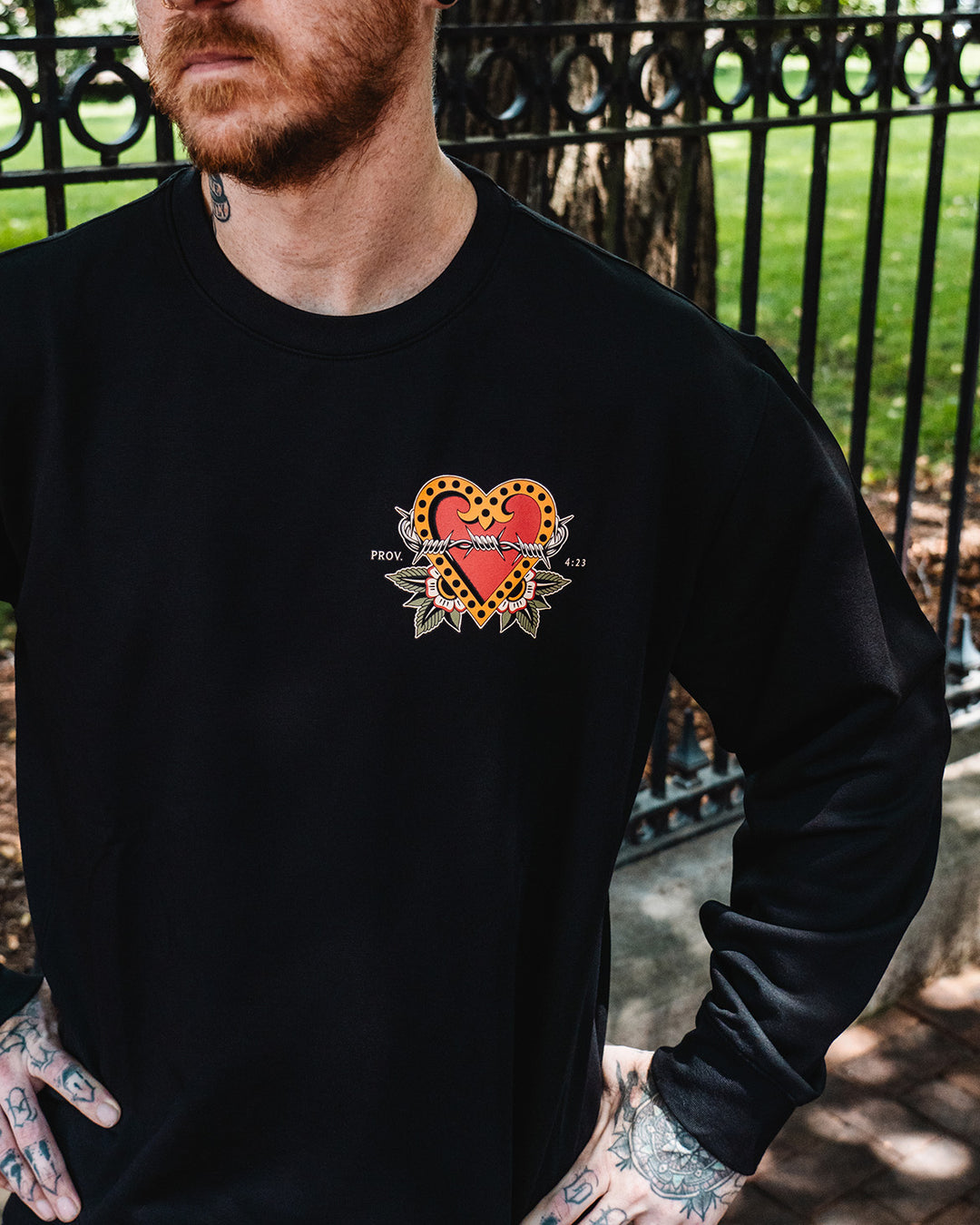 Guard Your Heart Sweatshirt (Black)