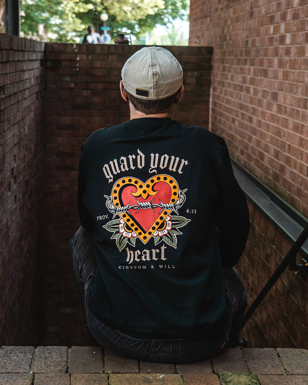 Guard Your Heart Sweatshirt (Black)