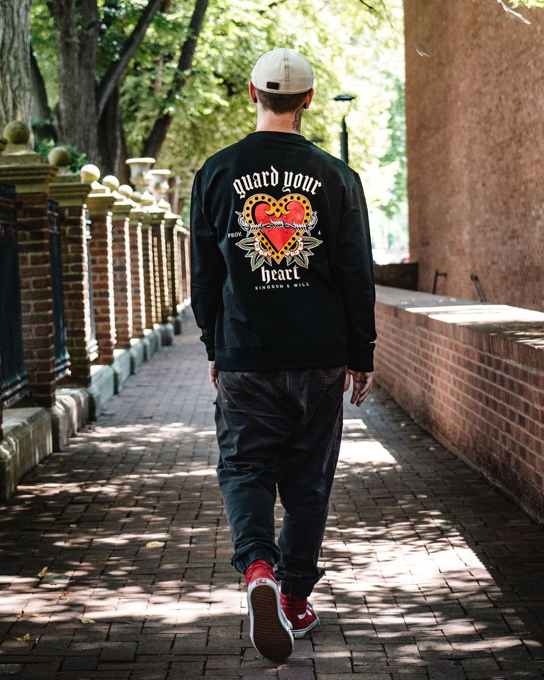 Guard Your Heart Sweatshirt (Black)
