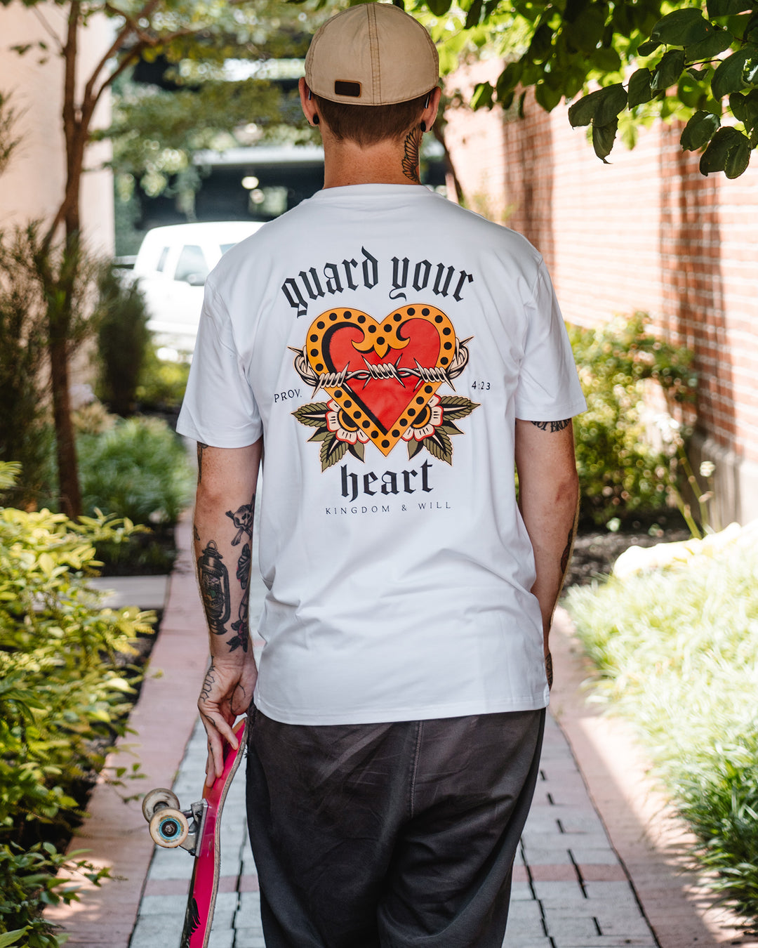Guard Your Heart T-Shirt (White)