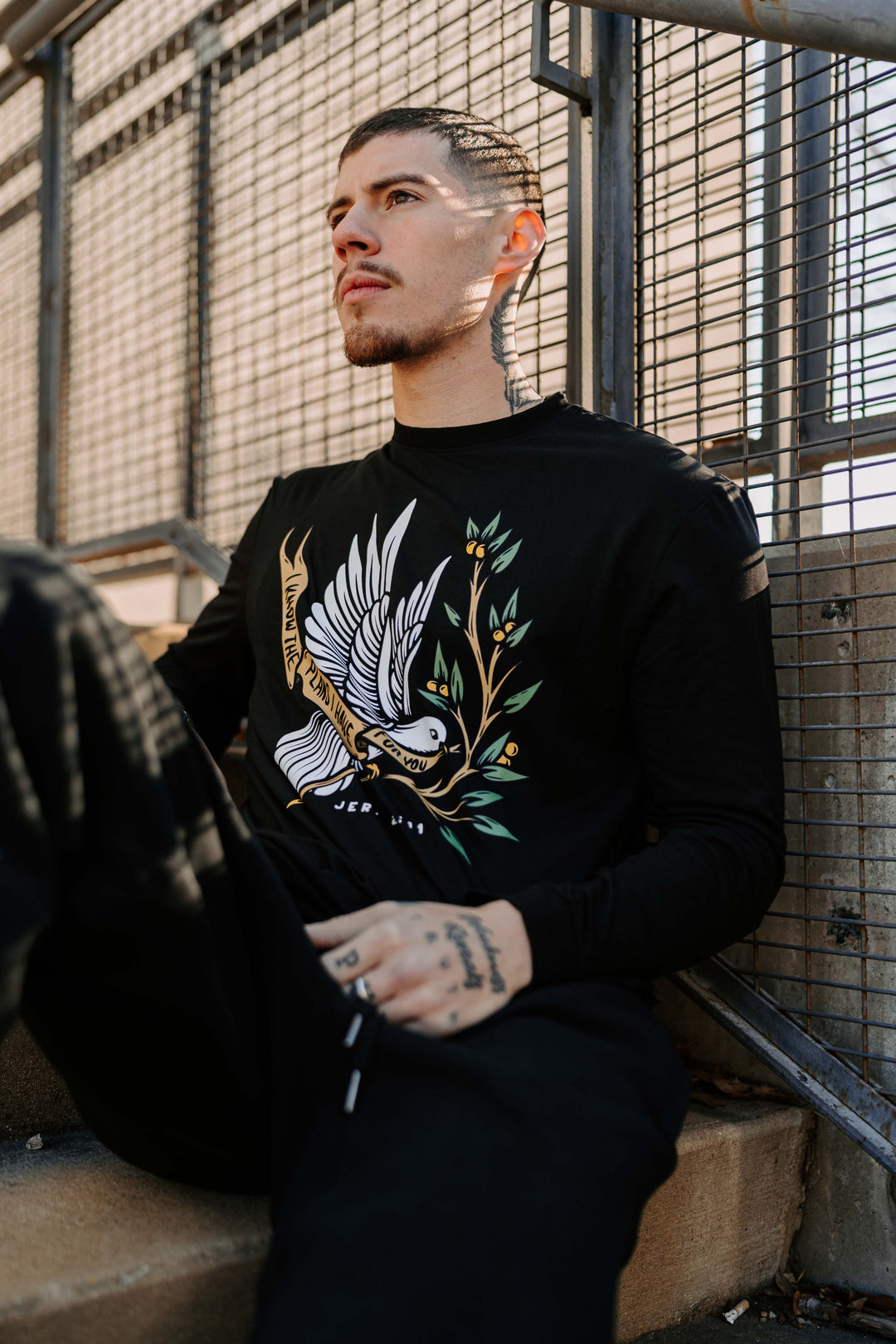 Jeremiah 29:11 Long Sleeve T-Shirt (Black)
