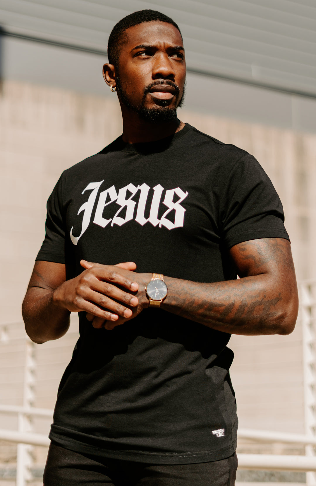 Jesus T-Shirt (Black & White)