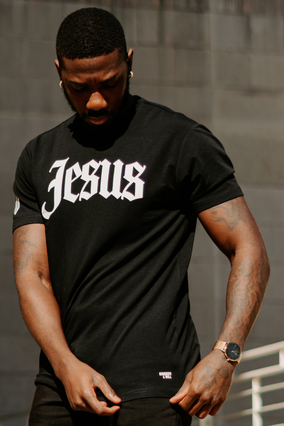 Jesus T-Shirt (Black & White)