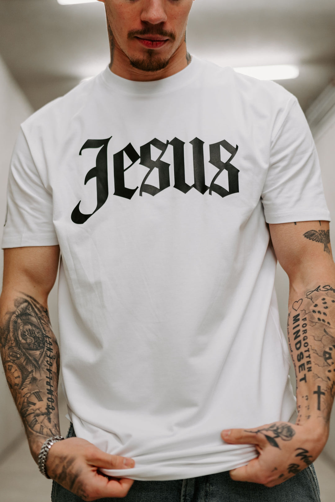 Jesus T-Shirt (White & Black)