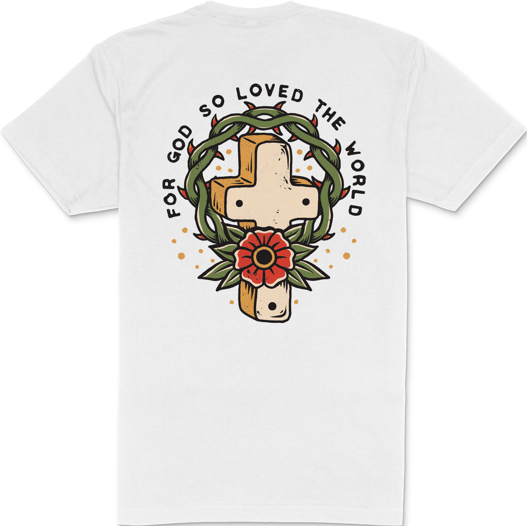 John 3:16 T-Shirt (White)