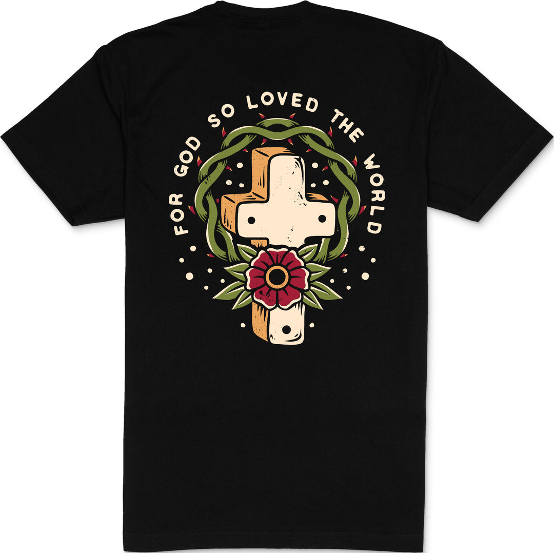 John 3:16 T-Shirt (Black)