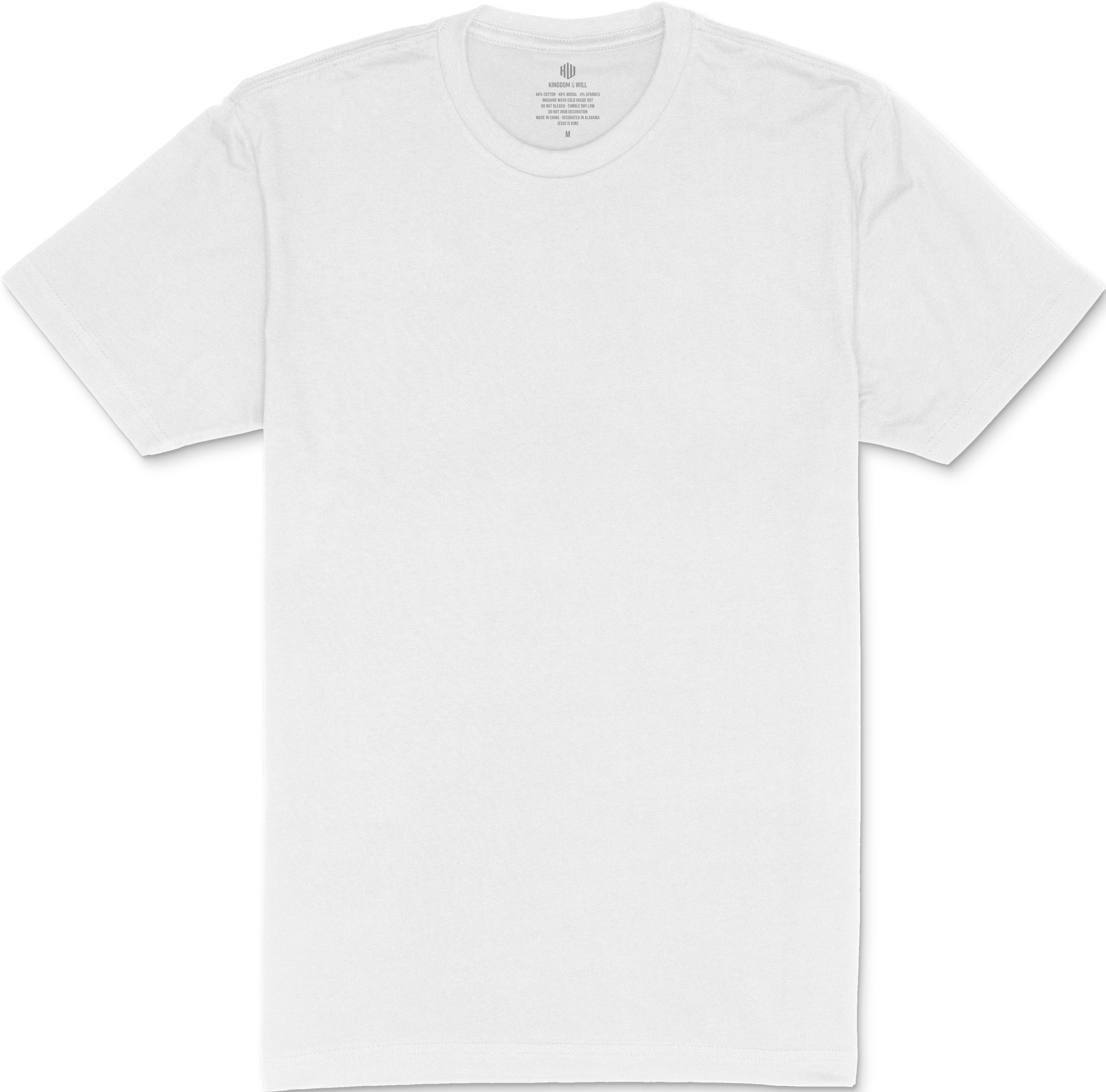 Luxury Comfort T-Shirt (Blank) - Kingdom & Will