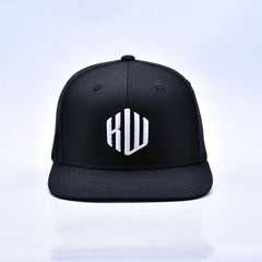 KW Snapback Hat (Black & White)