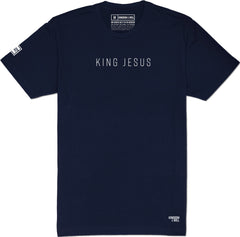 King Jesus T-Shirt (Navy & White)