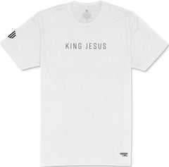 King Jesus T-Shirt (White & Black)