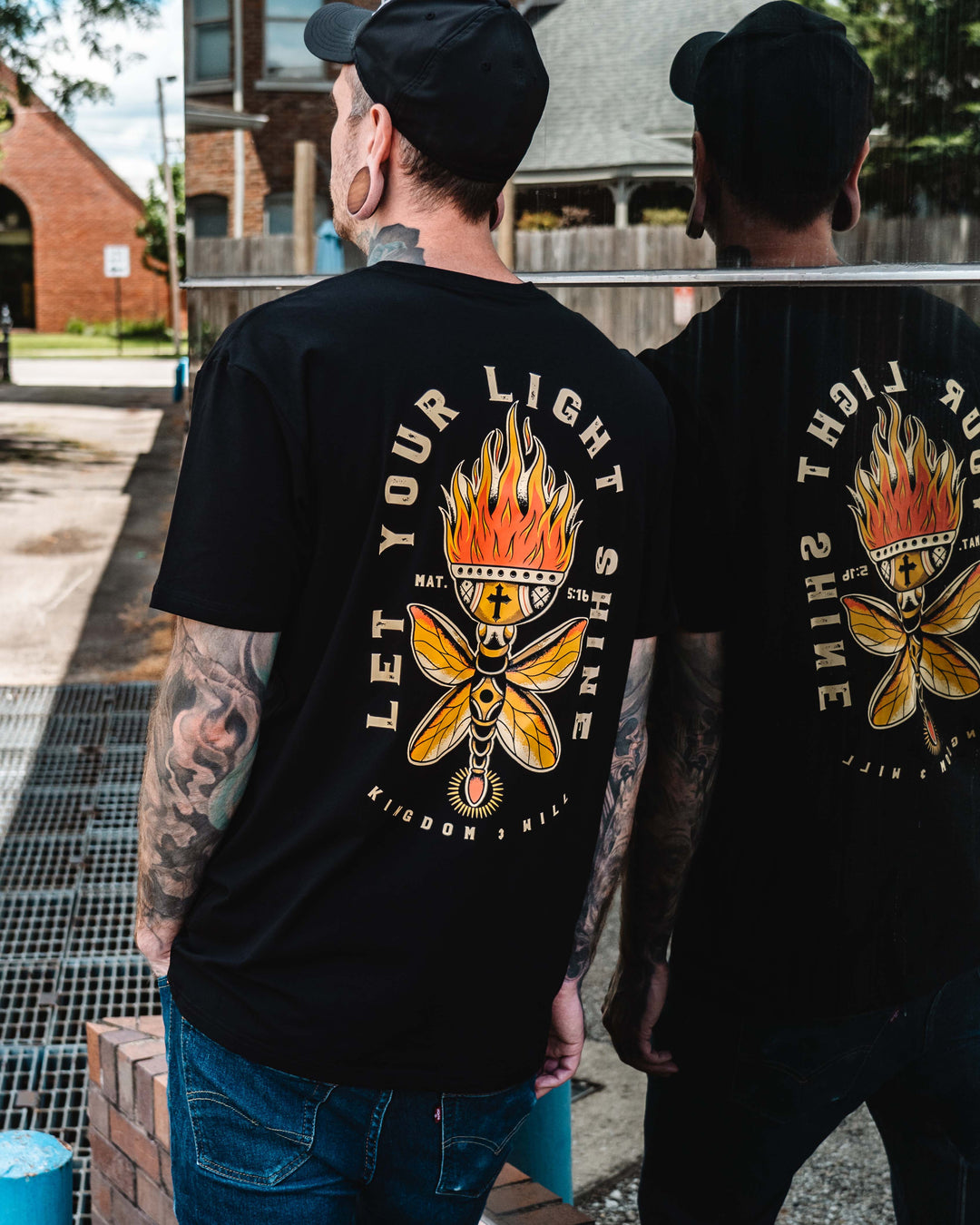 Let Your Light Shine T-Shirt (Black)