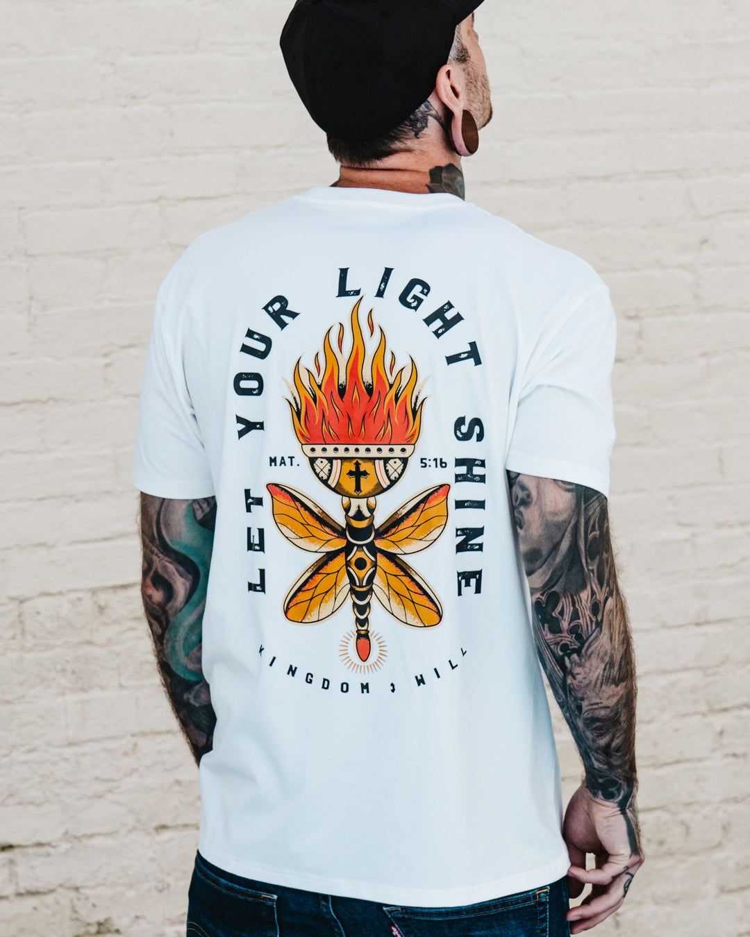 Let Your Light Shine T-Shirt (White)