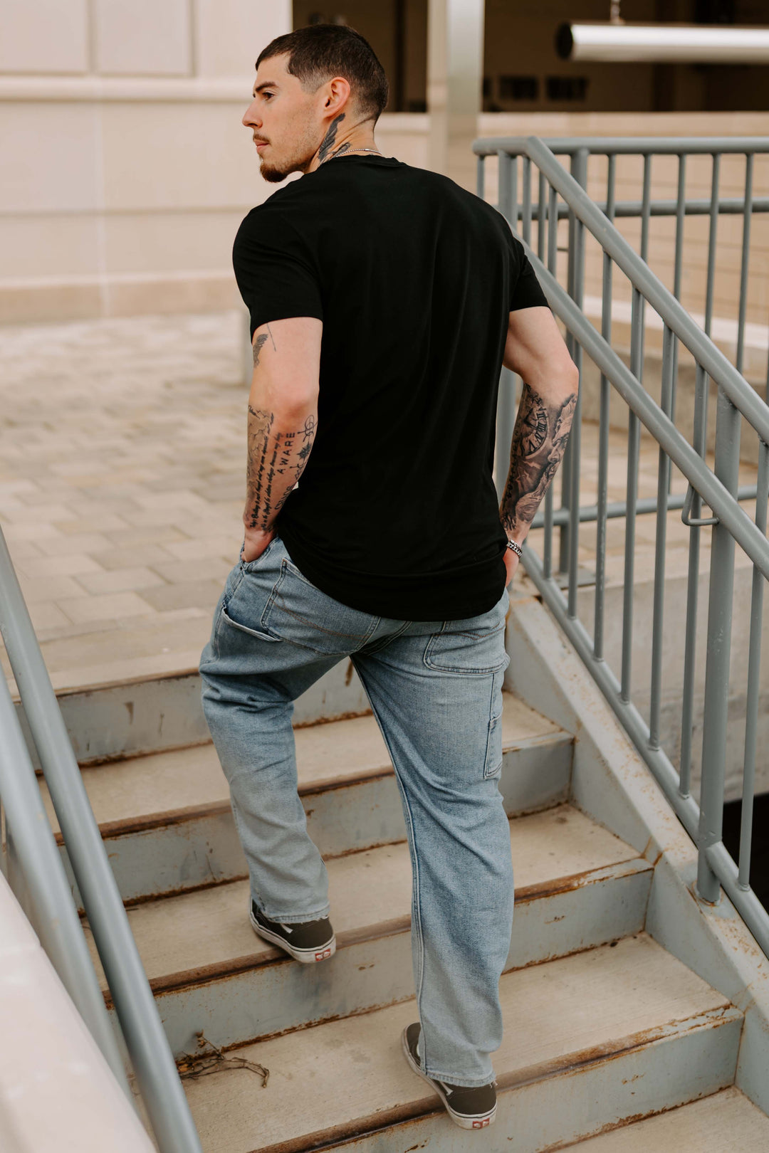 Luxury Comfort Long Body T-Shirt (Blank)