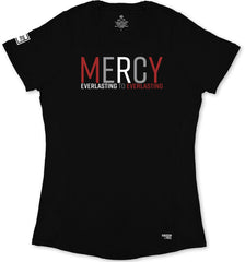 Mercy Ladies' T-Shirt (Black & Red)