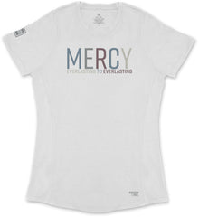Mercy Ladies' T-Shirt (White & Multi-Grain)