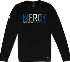 Mercy Long Sleeve T-Shirt (Black & Blue)