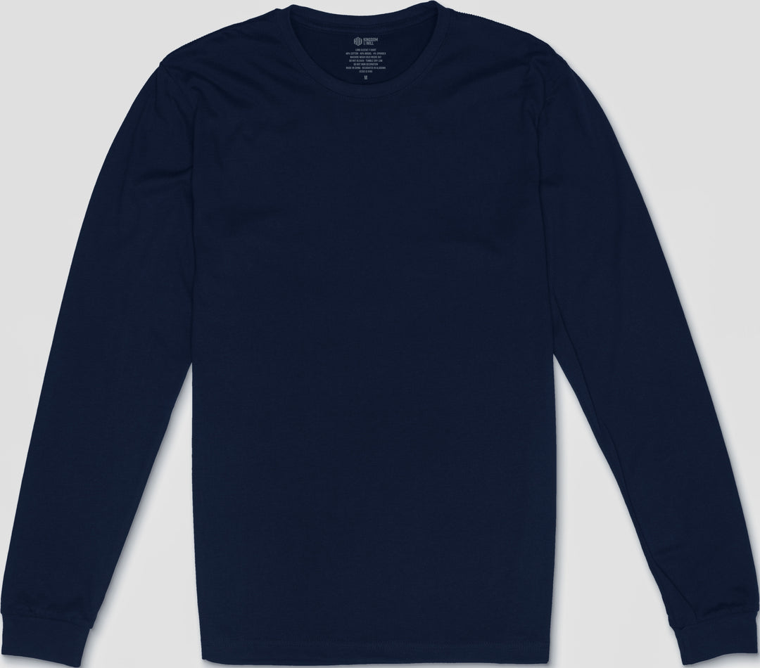 Luxury Comfort Long Sleeve T-Shirt (Blank)