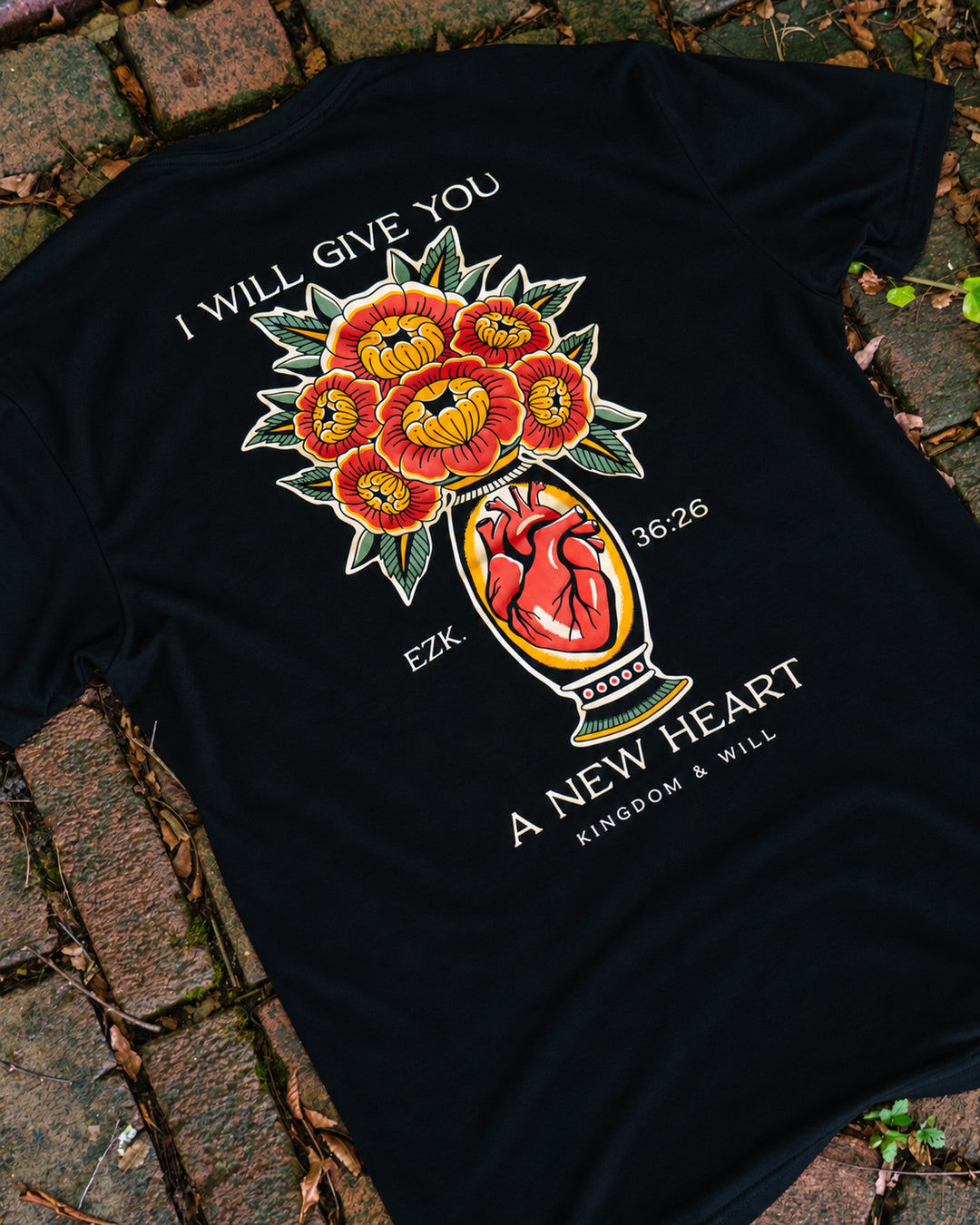New Heart T-Shirt (Black)