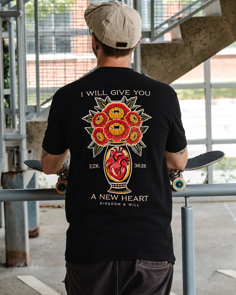 New Heart T-Shirt (Black)
