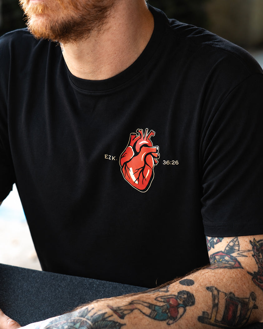 New Heart T-Shirt (Black)