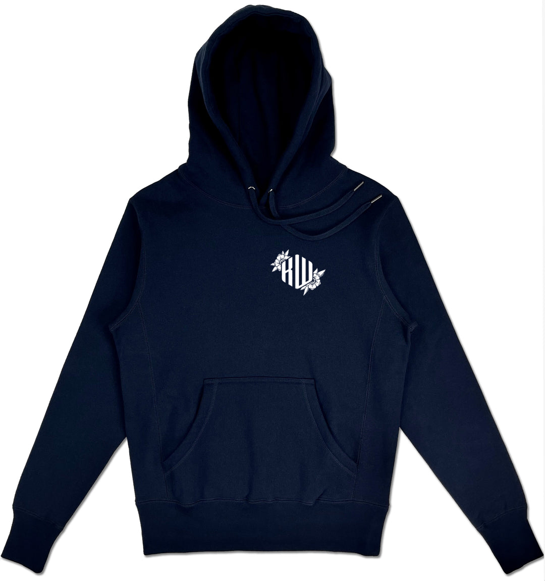 Philippians 4:13 Elevated Hoodie (Navy & White)