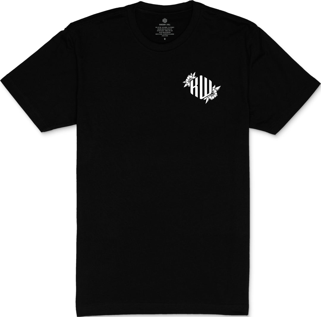 Philippians 4:13 T-Shirt (Black & White)