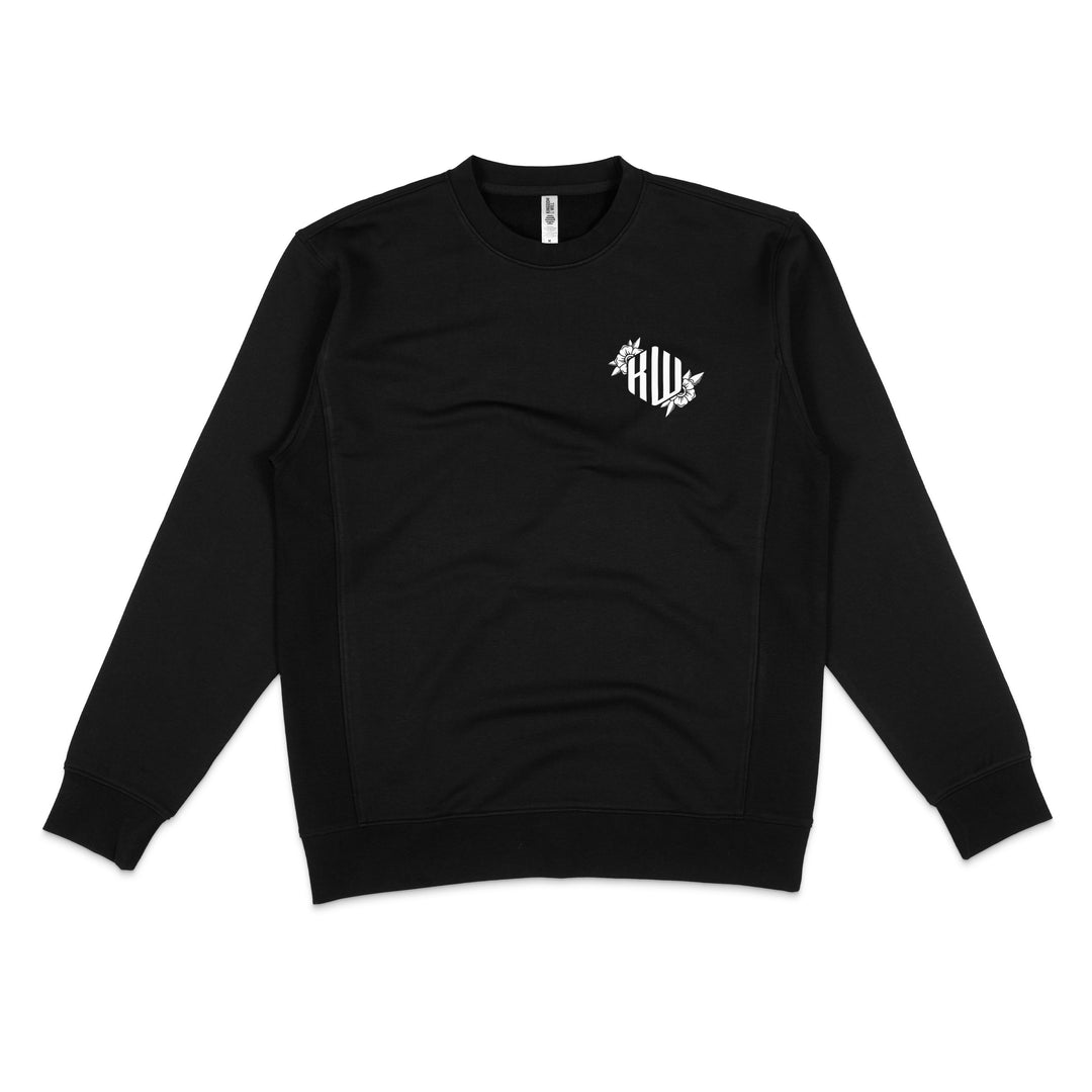 Philippians 4:13 Sweatshirt (Black & White)