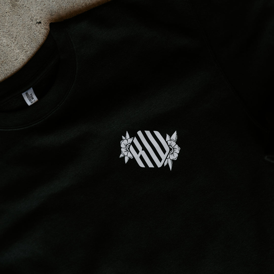 Philippians 4:13 Pocket Sweatshirt (Black & White)