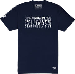 Preach Kingdom T-Shirt (Navy)