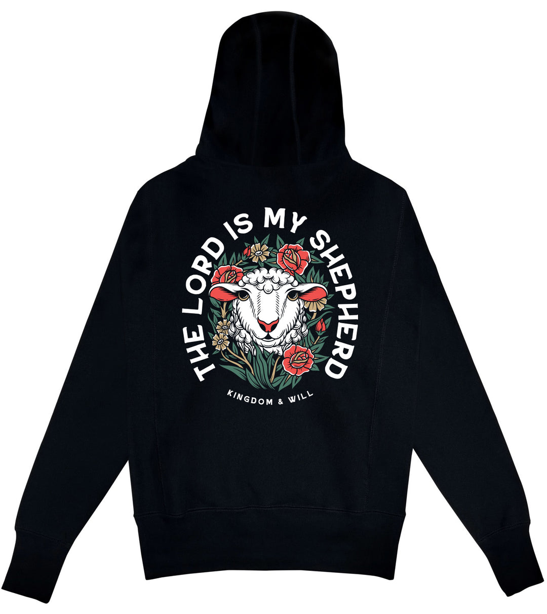 Psalm 23 Elevated Hoodie (Black)