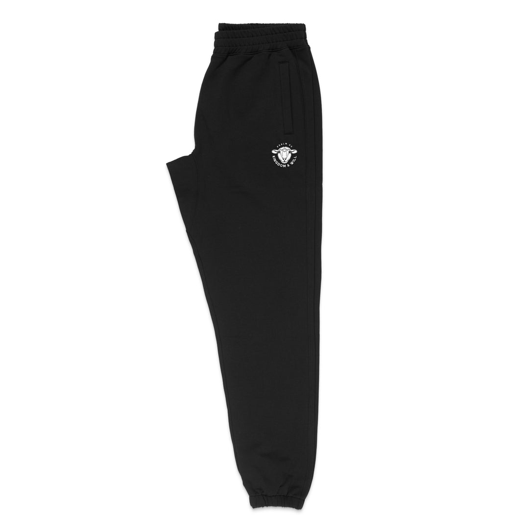 Psalm 23 Sweatpants (Black & White)
