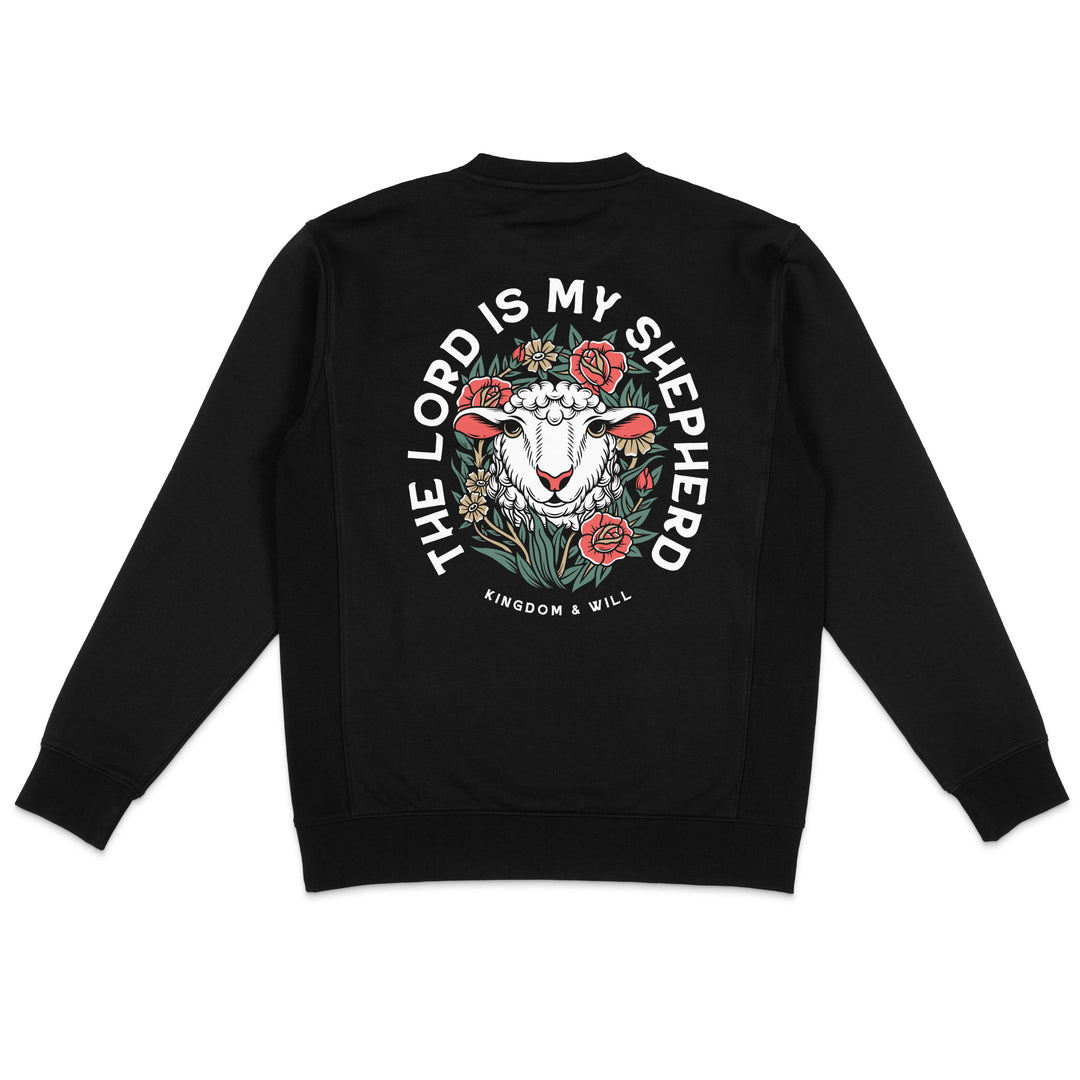 Psalm 23 Sweatshirt (Black)