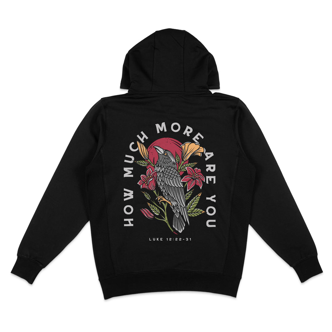 Ravens & Lilies Hoodie (Black)